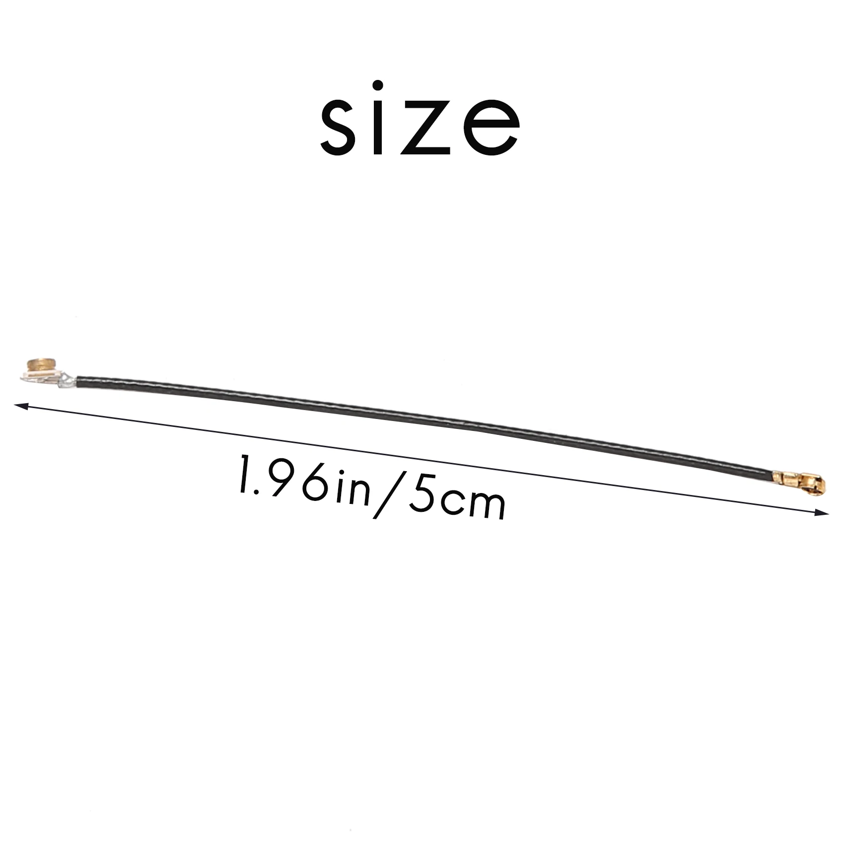 2 pz 5CM lunghezza IPEX-4 UFL femmina a Ipex-1 connettore Antenna via cavo per Intel AX200/AX210 BCM94360HMB