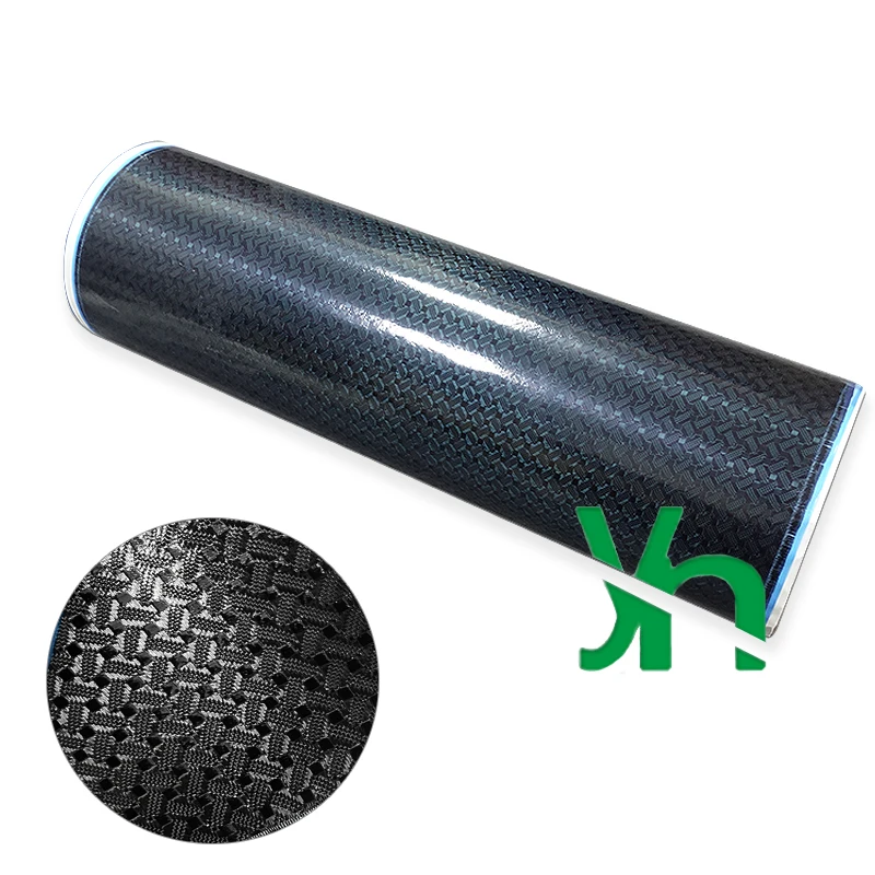 

3k240g coffee bean pattern carbon fiber prepreg 120° curing can be used for automotive interior carbon fiber surface decoration