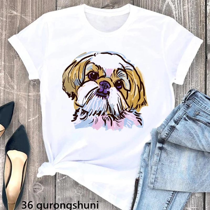 

Women Clothes 2024 Summer Cartoon Corgis Print Funny Graphic T Shirts Girls Cute Top Female T-Shirts Dog Lover Birthday Gift Tee