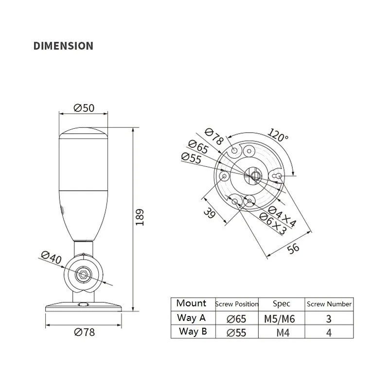 Luz de advertencia LED de 3 colores en 1, herramienta de máquina, lámpara de alarma de señal con Base plegable y zumbador DC24V