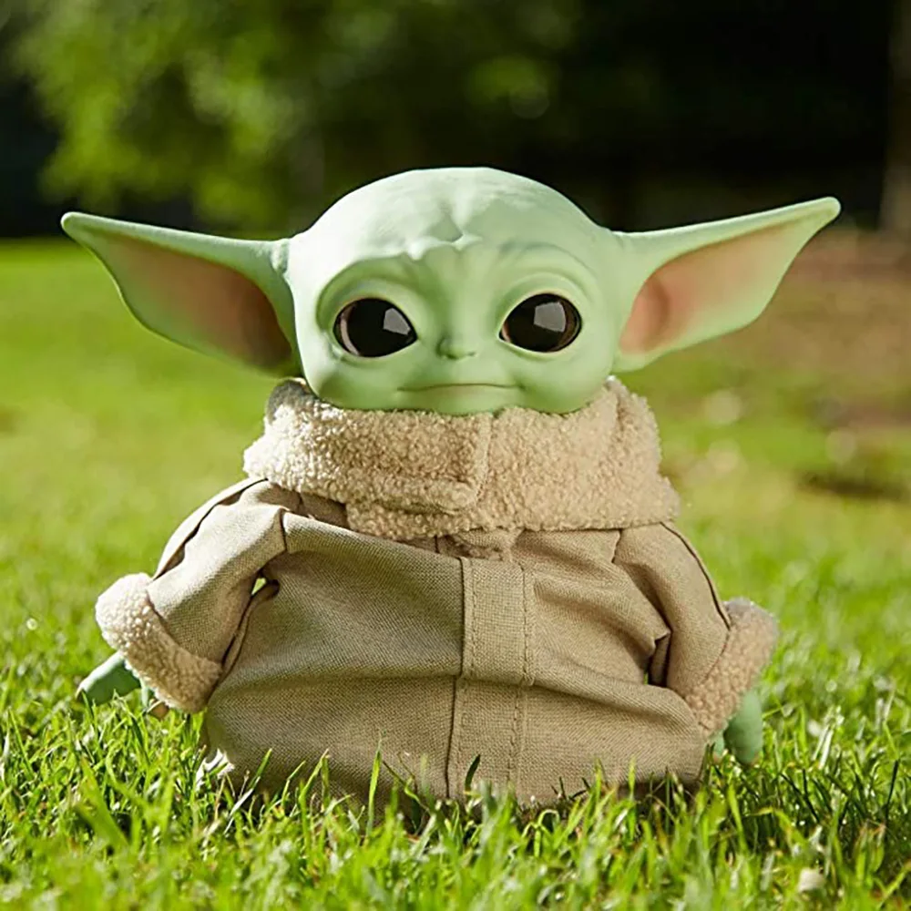 

Star War Grogu Yoda Baby Action Figurine Mandalorian Anime Figure Cute Kawaii Toys Collection Model Child Boy Birthday Gift 28cm