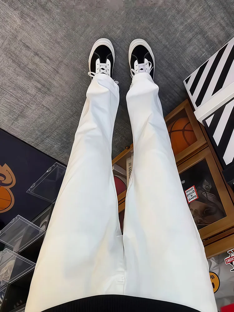 

Cleanfit Thiened Fce Lined Slim Fit Men's Jeans Knife Sle High Street Sle Straight Leg Micro Flared Trousers