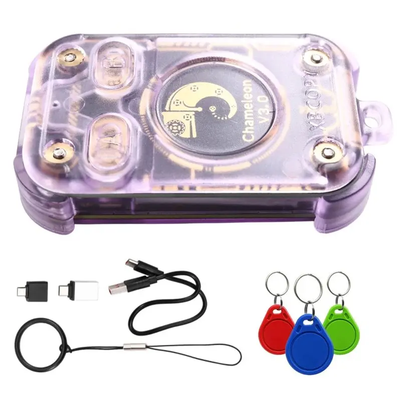 a99e-chameleon-v30-rfid-スマートチップリーダー-スマートカードエミュレーター-リーダーライター-id-ic-125k-1356m-タグコピー機-3xuid-キーチェーン