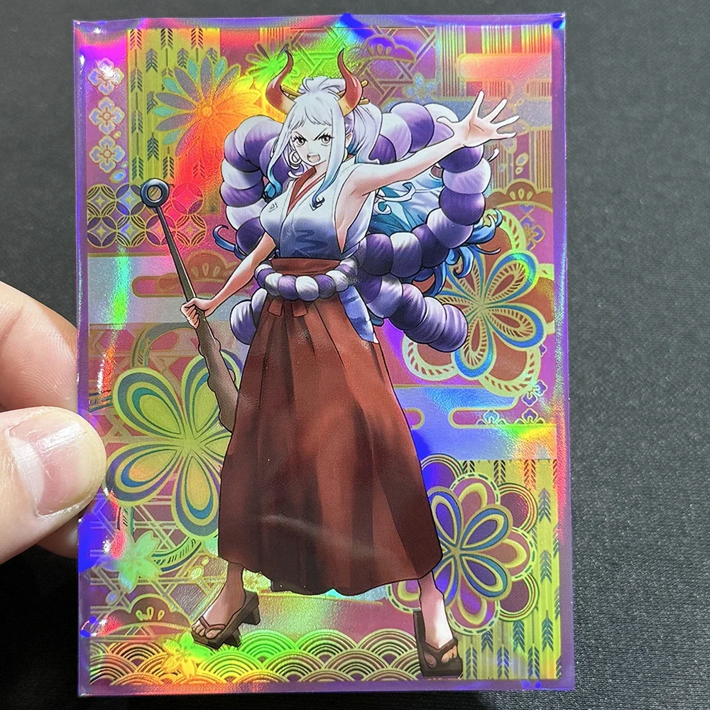 50 Holografische Kartenhüllen – Standardgröße 67x92 Mm – Für MTG/TCG/PTCG – Glänzender Laser-Effekt