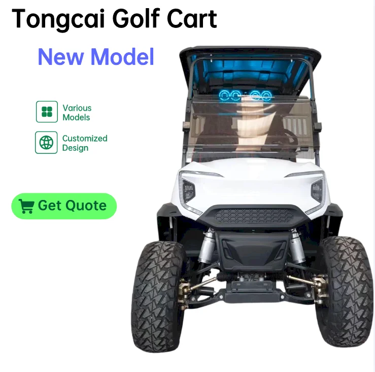 Vintage Off-Road Electric Golf Cart 2 4 6 Seater Utility Vehicle for Hunting Resort Community Transport