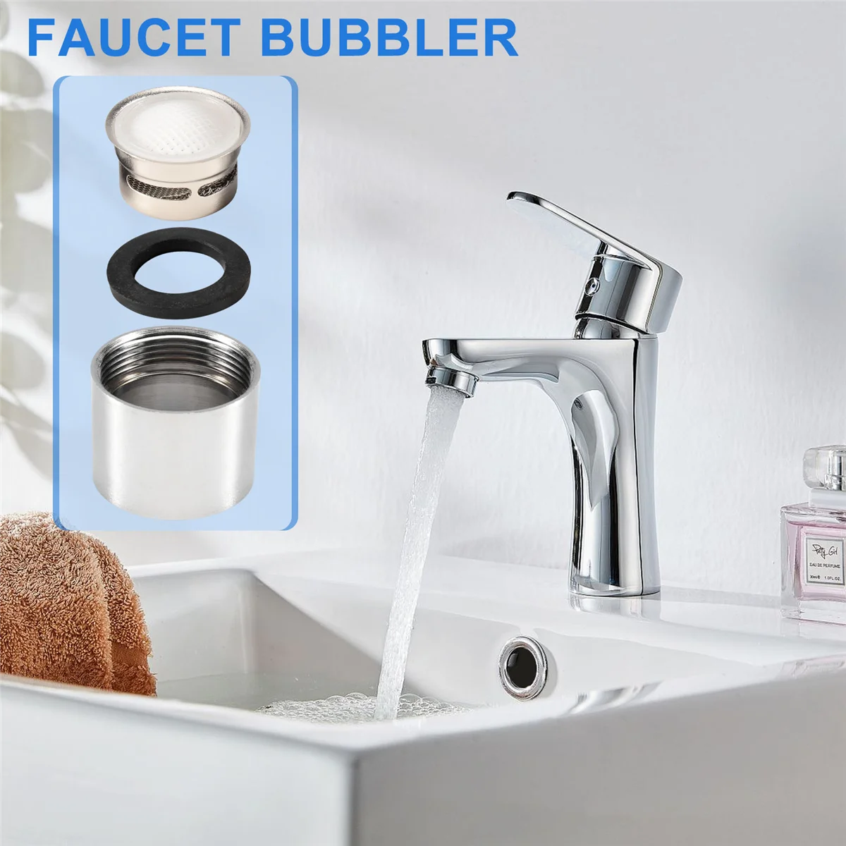 GIGI 20mm Female Thread Water Saving Faucet Tap Spout Aerator Nozzle