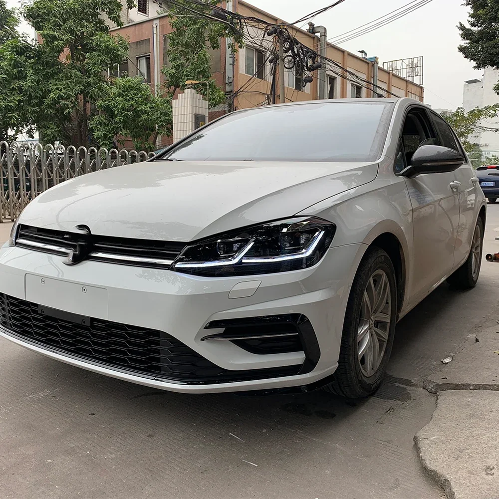 For Volkswagen Golf 7.5 MK7.5 2018-2021 Front Headlight LED Assembly Upgrade High-End Projection Lens Accessories