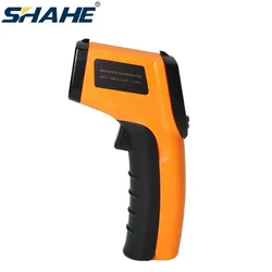 New LCD IR Infrared Thermometer Non-Contact Digital Pyrometer Temperature Meter -50~380 / -50~550 Degree Termometre Digital