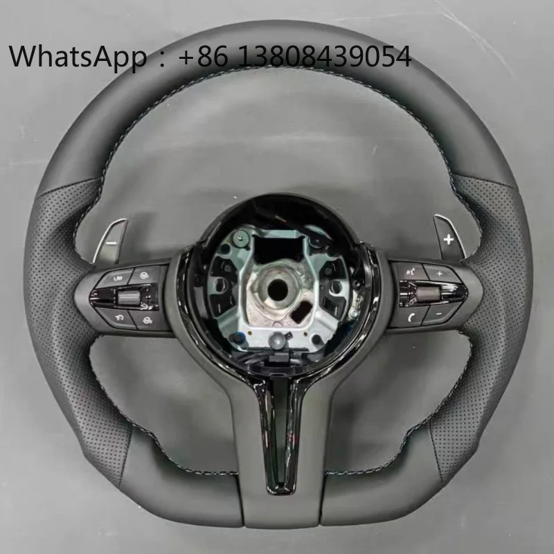 

Black Leather Steering Wheel M Performance for BMW F30 F31 F10 F32 F33 F39 F80 F82 F87 E84 E83 2 3 5 Series X1 X2 X3 X4 X5 X6