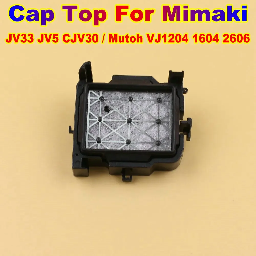 

2PCS DX5 Cap Tops Kit For mimaki JV33 JV5 CJV30 For Mutoh Valuejet Galaxy Roland VS640 solvent printer DX7 DX5 Capping Station