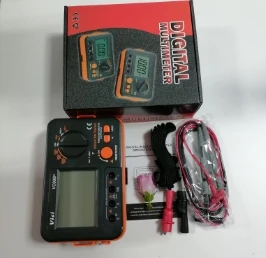 Utility 60B+ Digital Insulation Resistance Tester 1000V Test DC AC 2000m Ohm High Voltage Short Circuit Input Alarm VC60B