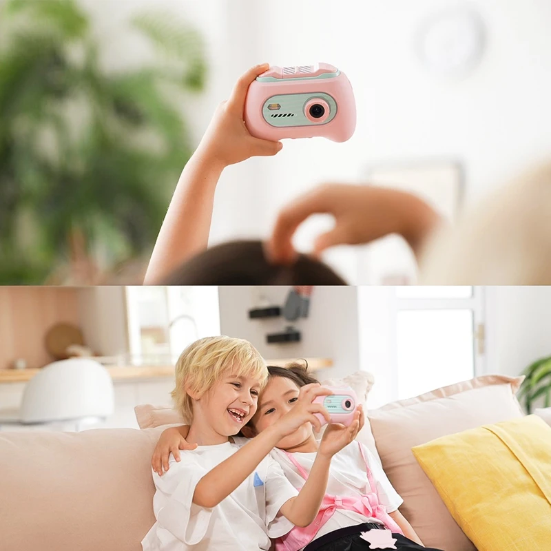 BNVN-Children Kids Camera Display Screen Mini Digital Video Recording Camera Educational Baby Birthday Camera