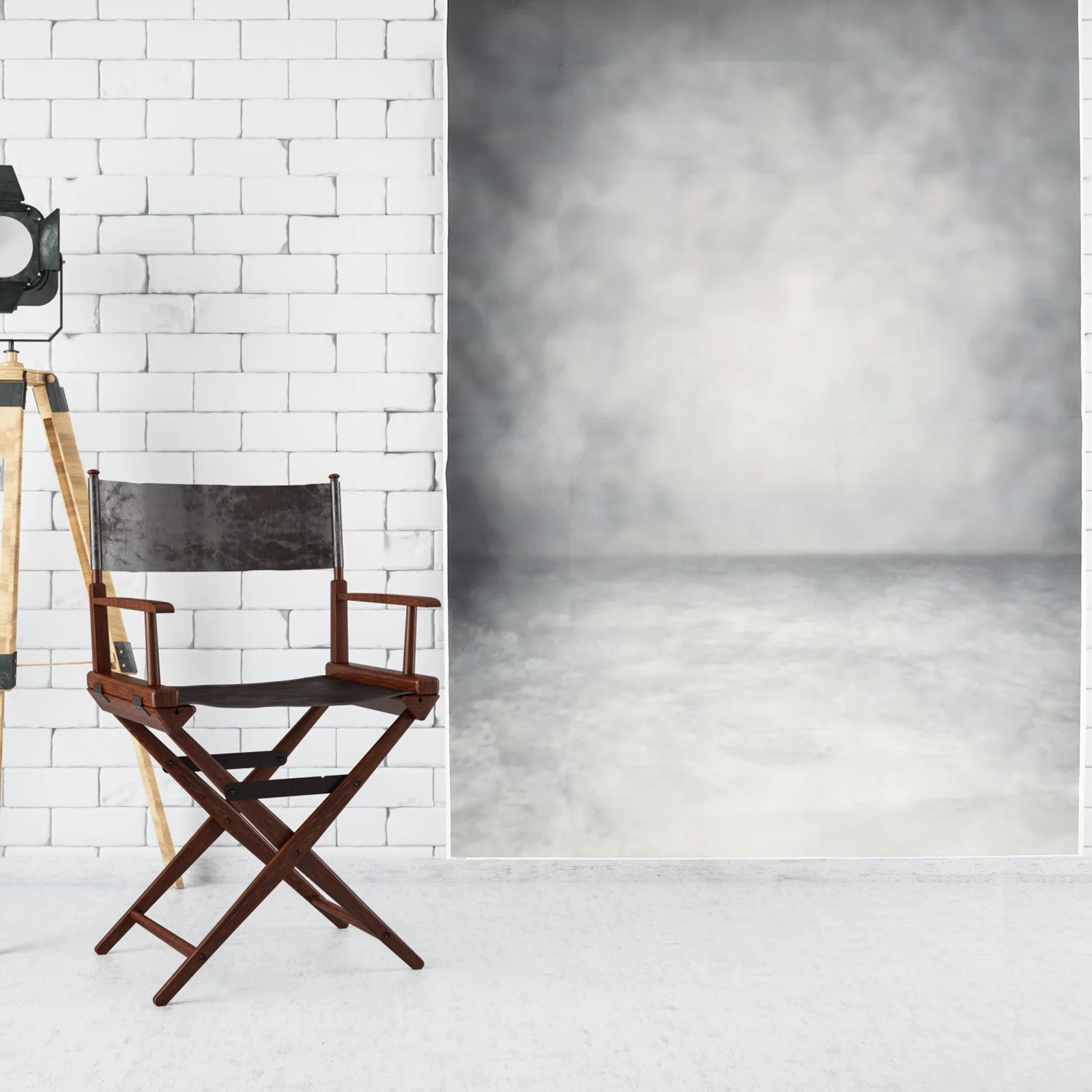 

Vintage Gray Party Backdrop Large Reusable Hanging Background Prop Durable Photography Banner Party Ornament Decor for Garden