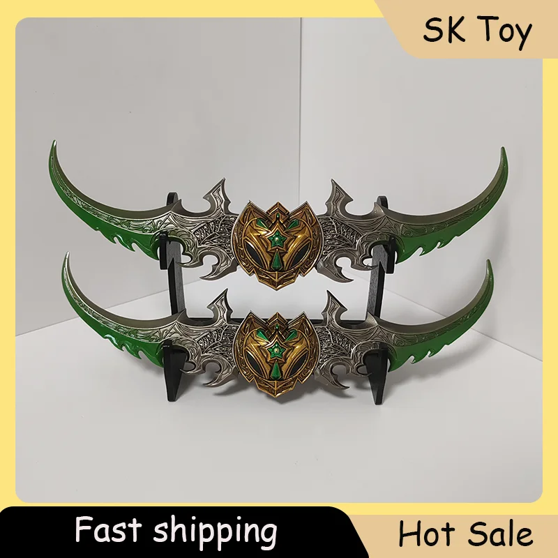 29 см фигурка Warcraft Warglaive of Azzinoth, Abbringer, металлические настольные украшения, дополнительные подарки, версия коробки, коллекции подарков