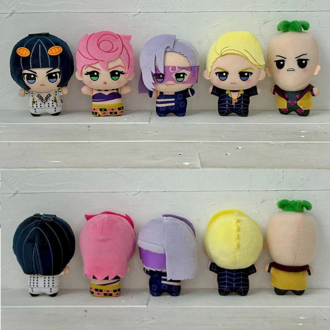 Genuine Bandai Banpresto JoJo's Bizarre Adventure Golden Wind Chibigurum Plush Doll vol.2&3 Anime Stuffed Collectible Toy Gift