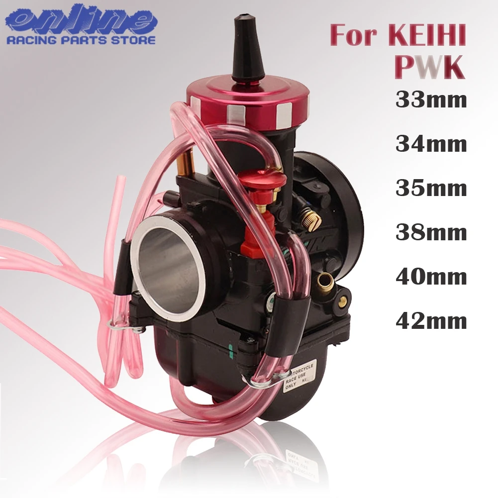 

Motorcycle PWK38 38mm Carburetor Racing Carb For Honda Suzuki Kawasaki Carburetors ATV UTV Dirt Bike Motocross PWK33 34 35 40 42