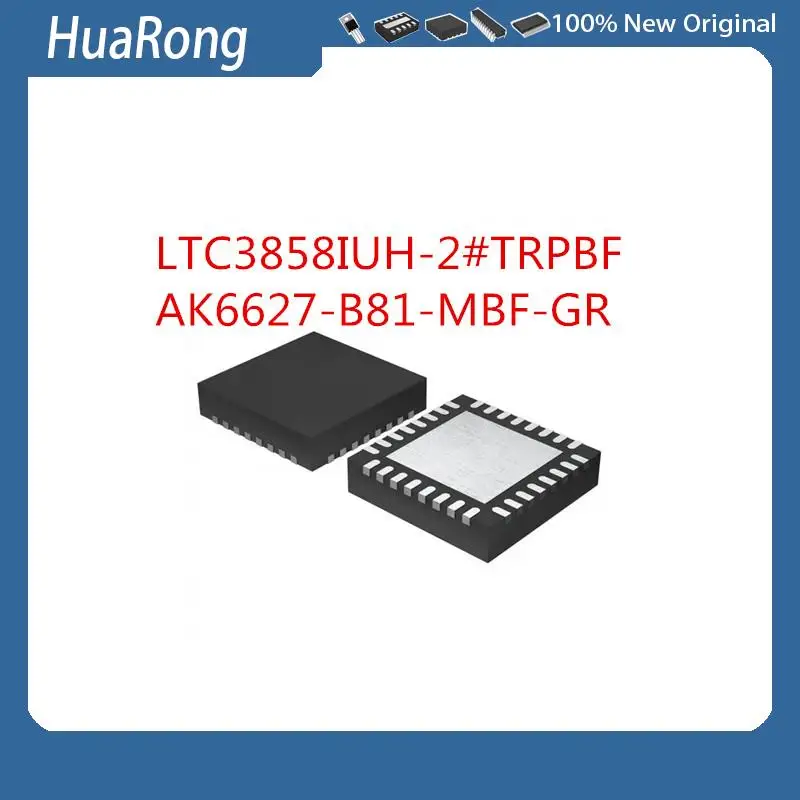 2PCS/LOT      LTC3858IUH-2#TRPBF    LTC38582    LT38582   38582      AK6627-B81-MBF-GR    AK6627   QFN32