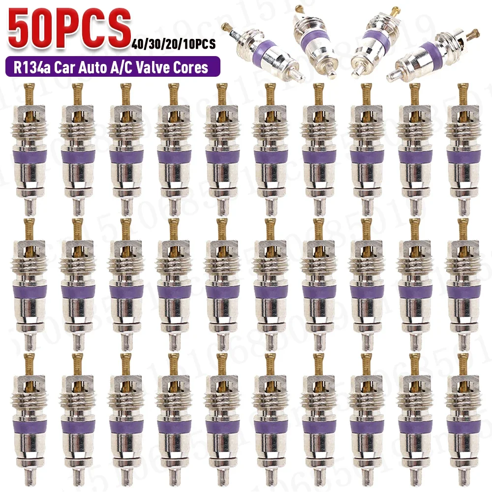 

100-10 шт., медные автомобильные сердечники кондиционера R134a