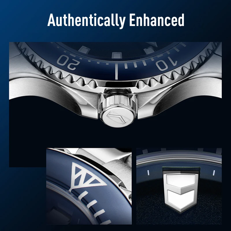 2023 New Seagull Ocean Star Wristwatch relogio masculino Men\'s Automatic Mechanical Watch 300m Diving Sapphire Crystal 1213