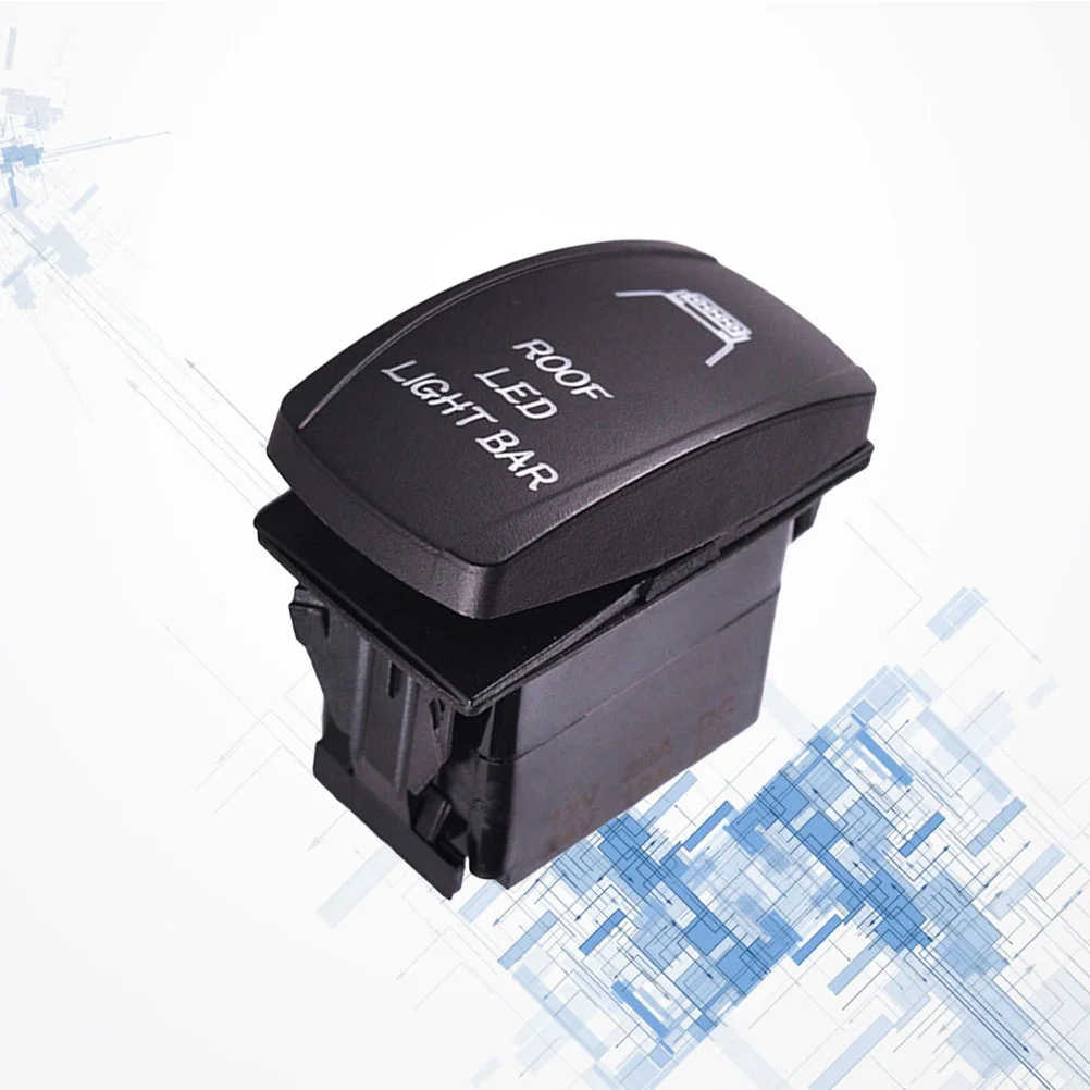 

Universal Car Rocker Boat Rv Trailer Fog Lamp Led Roof Light Toggle Rocker Fog Lamp Bar Toggle Waterproof