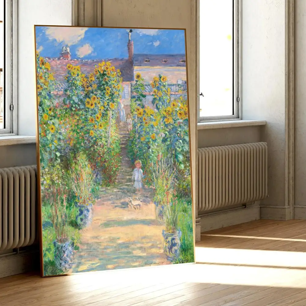 Claude Monet Poster Classic Vintage Posters HD Quality Wall Art Retro Posters for Home Room Wall Decor