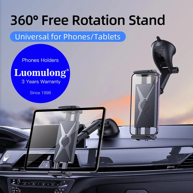 

360 degree car phablet stand dashboard telescopic suction up patent navigation support car phone holder mount tool accessories