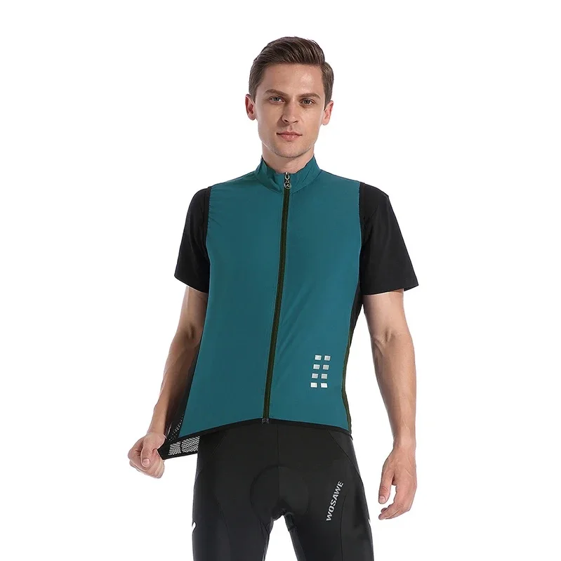 WOSAWE الرجال الدراجات السترات الصيف أكمام الدراجات سترة دراجة ارتداء الملابس الجبلية الطريق دراجة القمم سباق جيليه Ropa Ciclismo #2