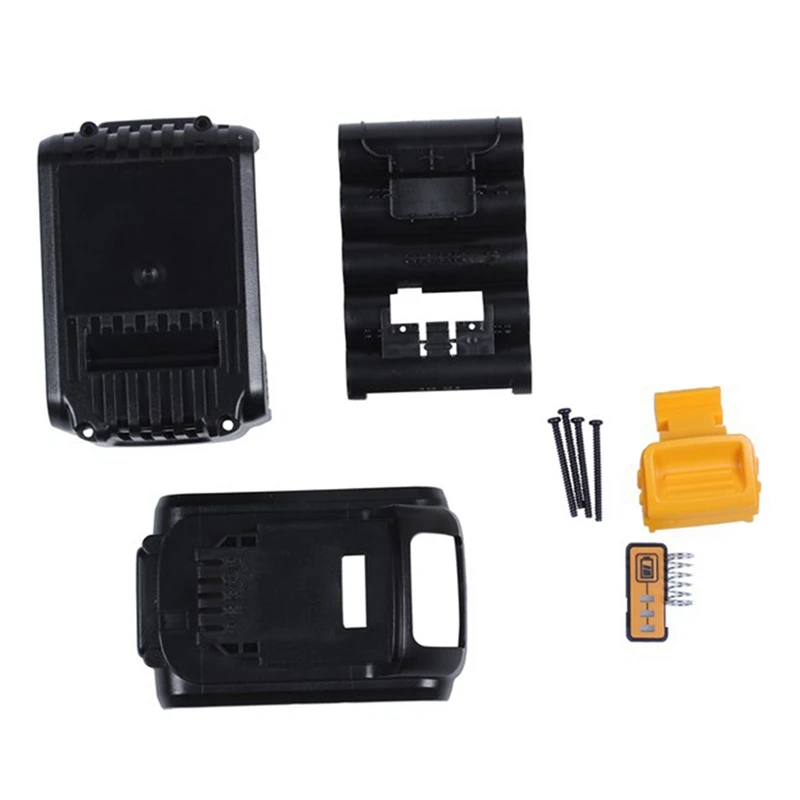 

Hot-5X DCB200 Battery Plastic Case (No Battery Cell ) For Dewalt 18V 20V 3.0Ah 4.0Ah DCB200 Li-Ion Battery