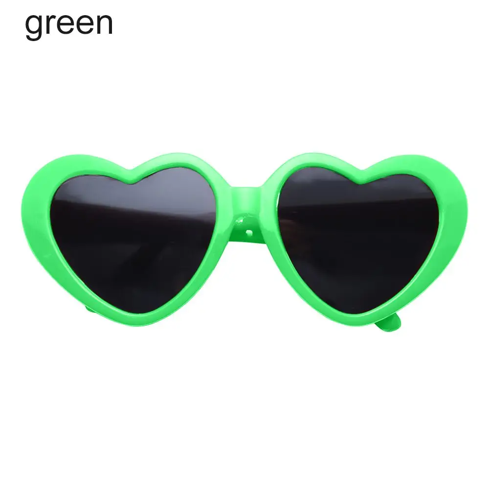 For 60CM Dolls Pet Look Dress Up Accessories Eyeglasses Sunglasses Glasses Love Shaped