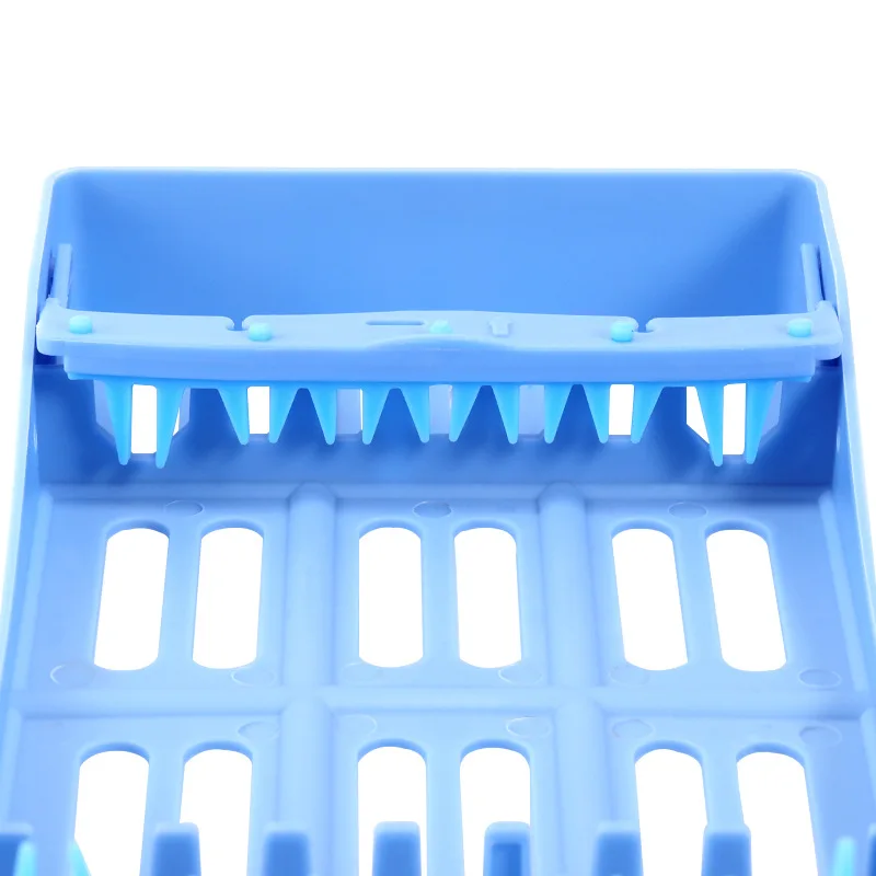 5/7/10 Holes Dental Sterilization Rack For Composite Resin Filling Spatulas Aesthetic Restoration Placing Box Dentist Instrument