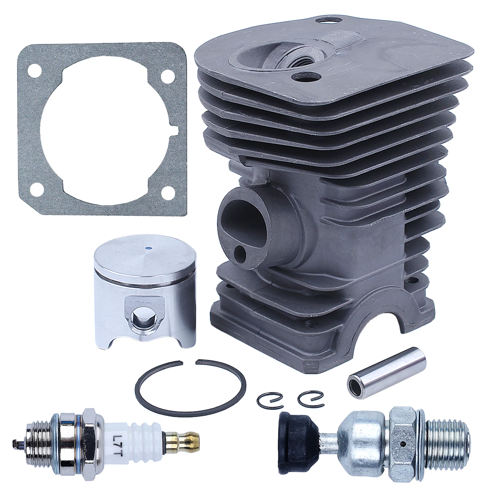 Imagem -06 - Nikasil Cilindro Pistão Kit para Husqvarna 340 345 e 350epa Jonsered cs 2141 2145 2150 503 87 0076 Motosserra 40 mm