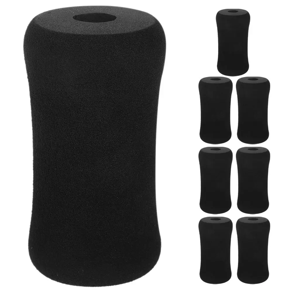 

4 Pcs Floor Mat Foot Pad Roller Sleeve Fitness Foam Leg Workout Cover