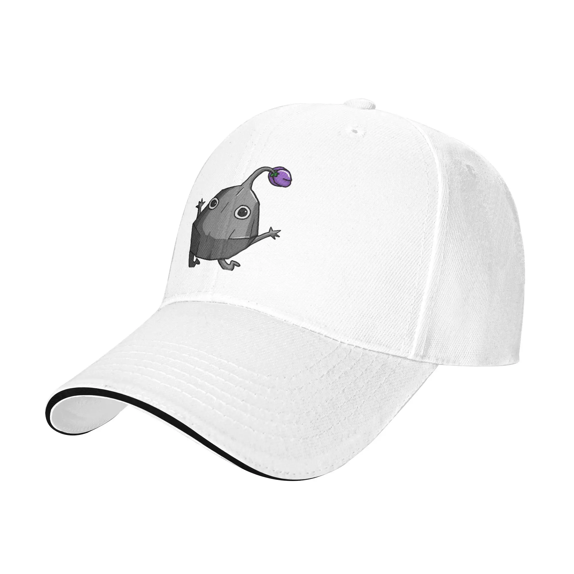 Rock Jumping Pikmin Baseball Caps Hip Hop Video Game Cartoon Kids Sandwich Hat for Men Women Breathable Caps Hat Sport