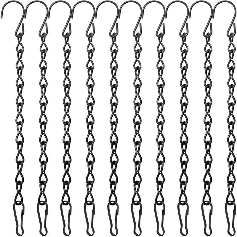 Ganchos de suspensión de cadena de reemplazo para maceta, cesta de flores colgante de alta resistencia, novedad de 2024