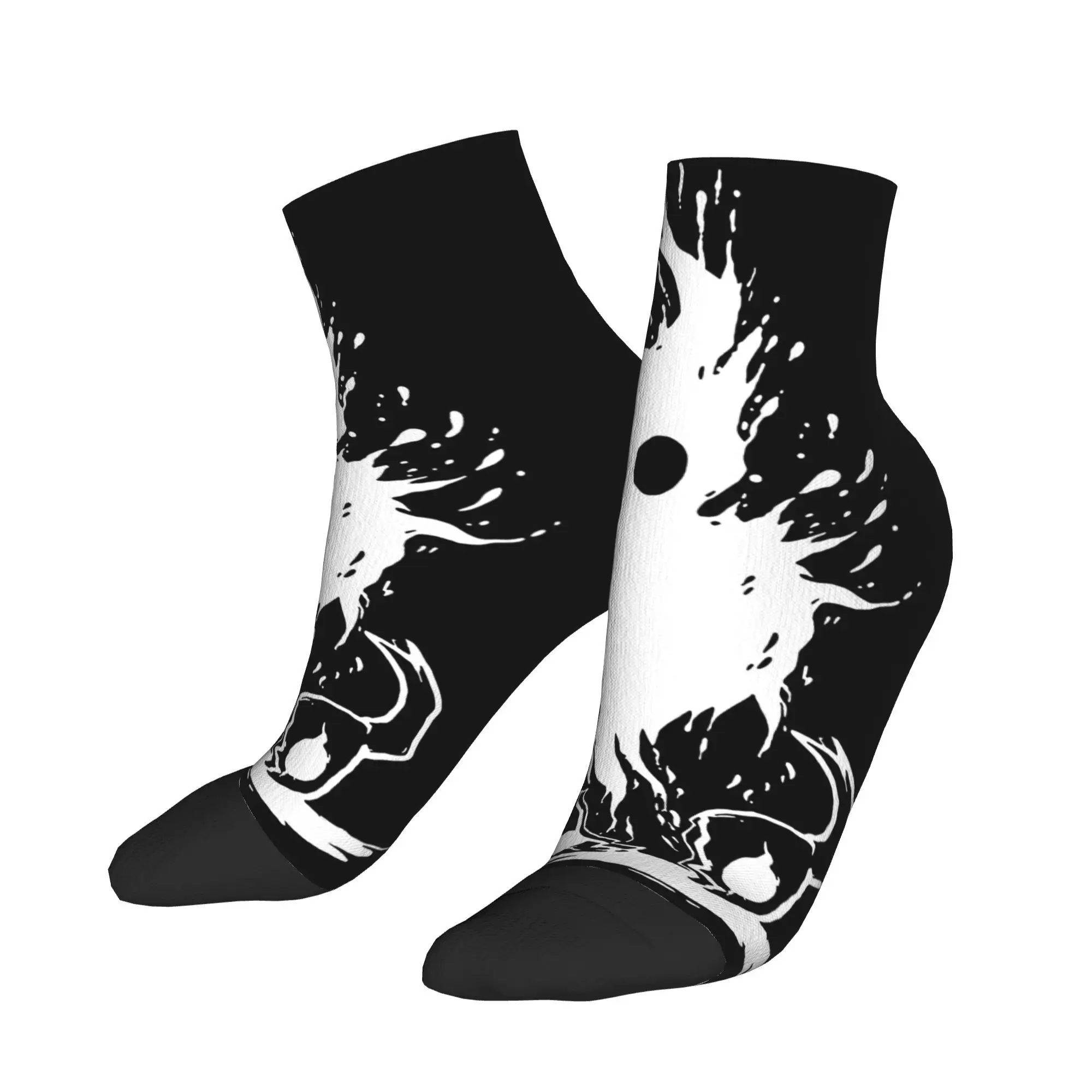 

Hollow Knight Game Ankle Socks Hollow Bone Harajuku Comfortable Casual Socks Summer Running Graphic Non-Slip Sock For Unisex Men