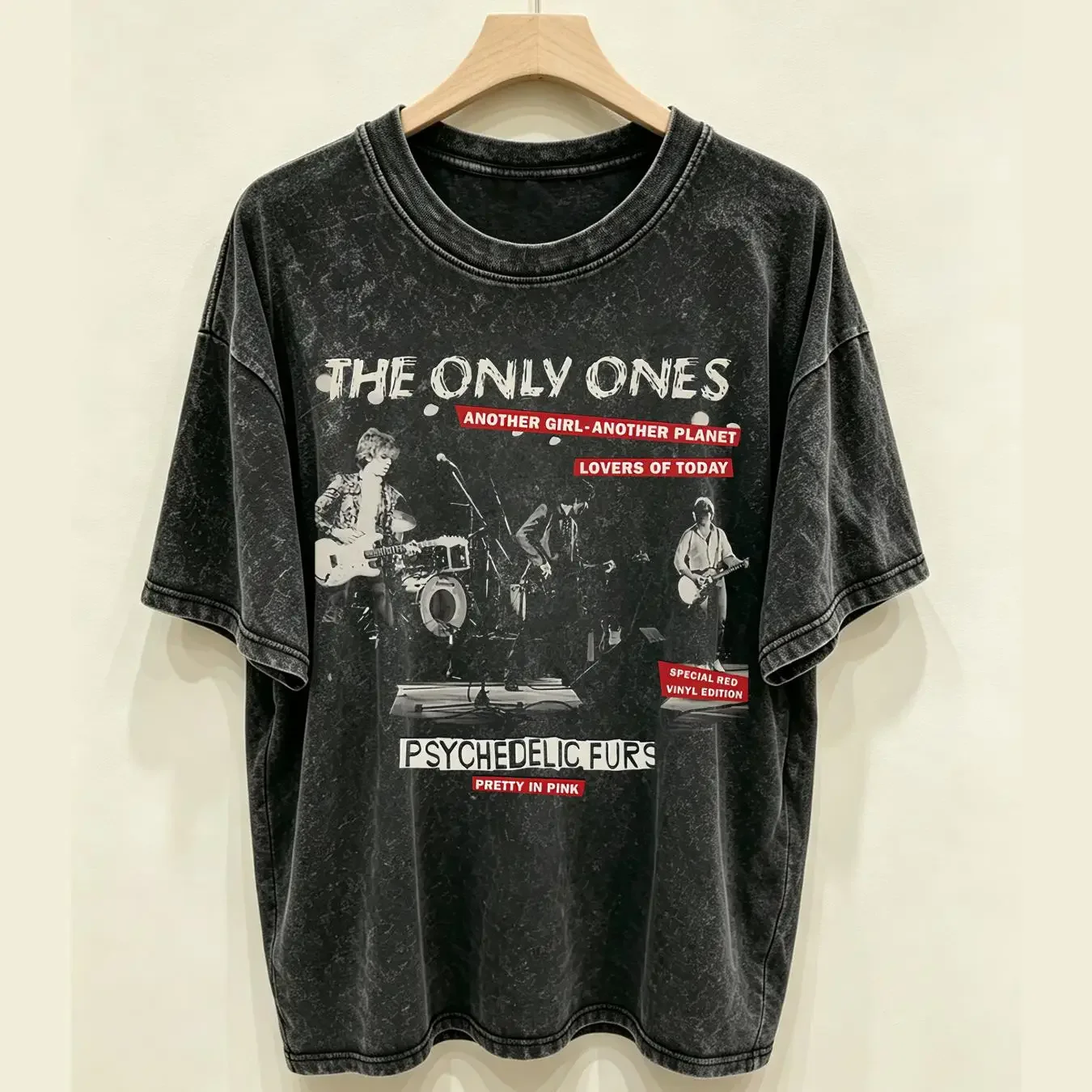washed T Shirt THE ONLY ONES Another Girl Planet All Size S To 5XL LL2 long or short sleeves vintage Washed homme Stretched