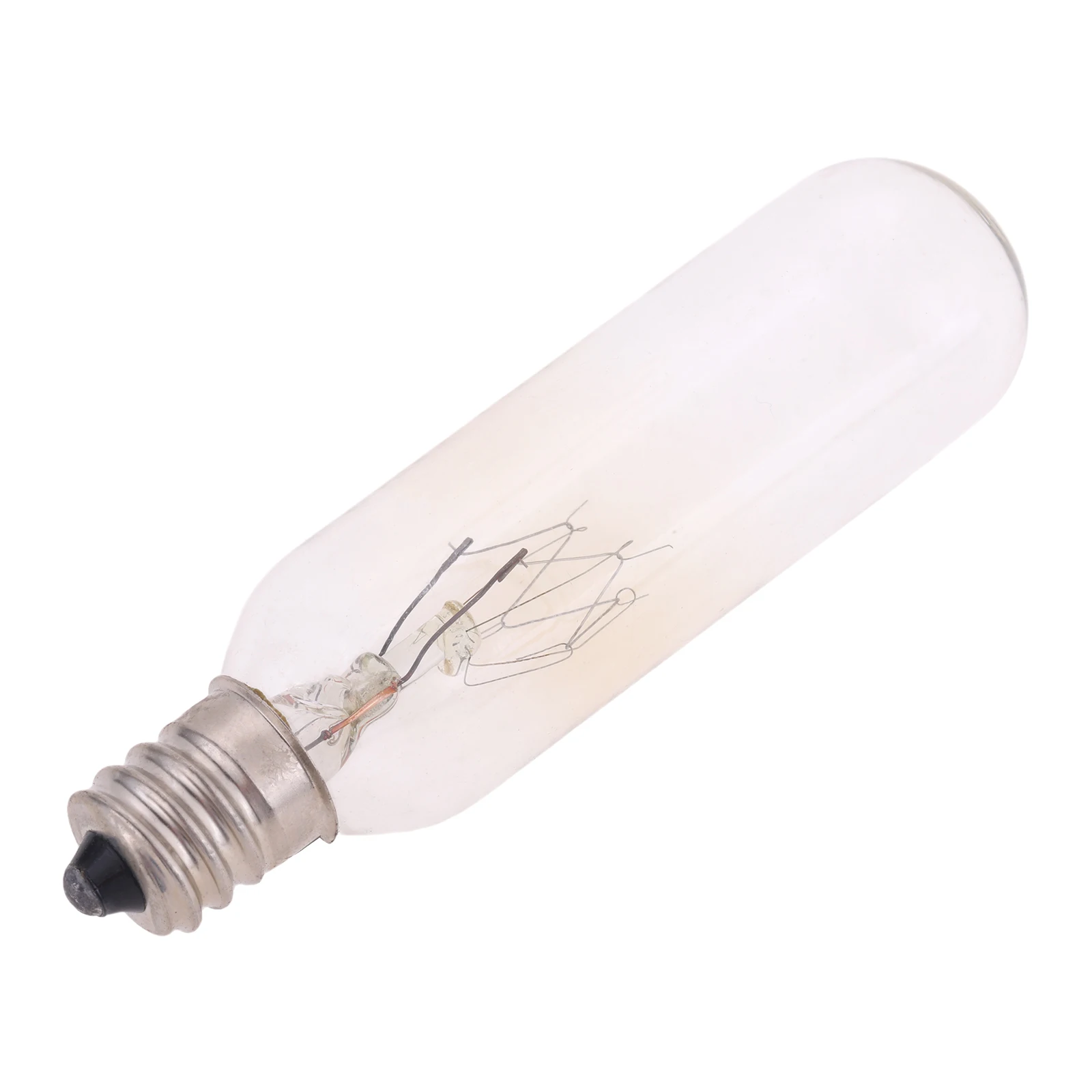 10X Sewing Machine Household Salt Lamp Bulb T6 120V 15W E12 Cooker Freezer Refrigerator Microwave Heat-resistant Oven Light Bulb