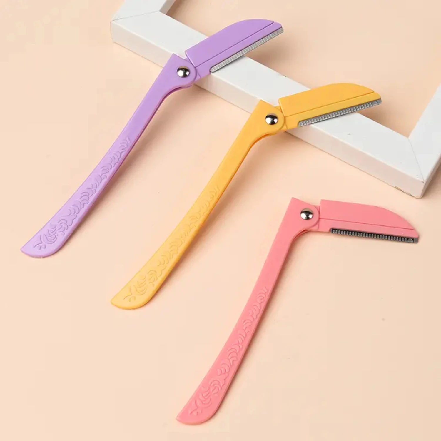 Острая бритва для бровей и триммер для волос на лице для женщин и мужчин — портативная бритва для бровей с бритвам для лица и прецизионными бровями S