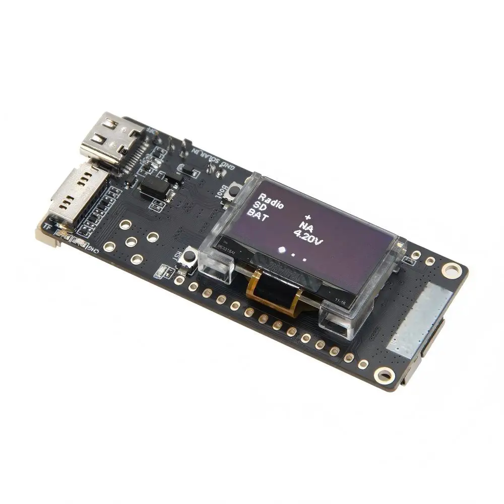 ESP32S3FH4R2 Development Board 0.96 Inch SSD1306 I2C OLED Display 128x64 Wi-Fi BTh 5.0 Reset Boot Button IoT Controller Module