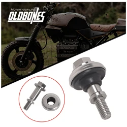 Cafe Racer K Serie For BMW K100 K75 Valve Cover Seal Bolts Titanium Engine Screw With Rubber Bush 16V Motorcycle Modification