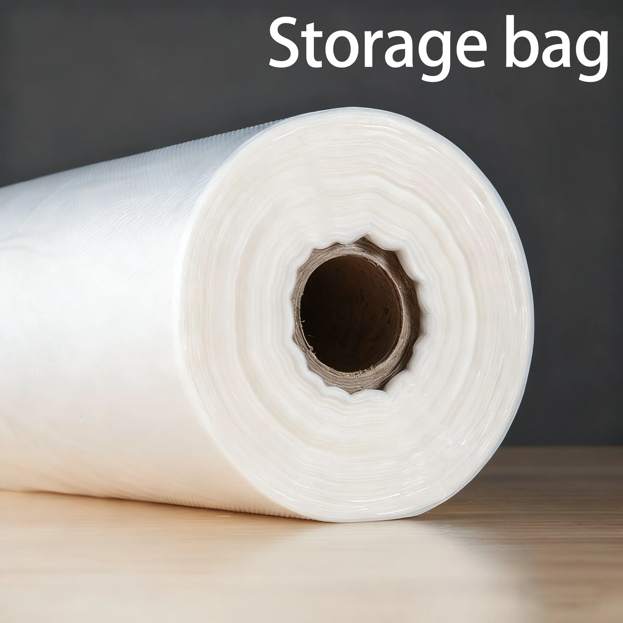 

800g Eco-Friendly Food Fresh Keeping Bag Large Roll Fresh Keeping Bags for Kitchen, Freezer,Tear-up Supermarket Roll-up Bags