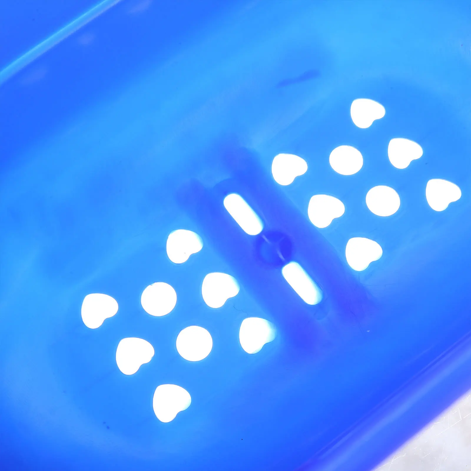 

1Pcs Scooter Basket Blue Hanging Handlebar Plastic Basket for Bike Storage Practical Easy Install Durable