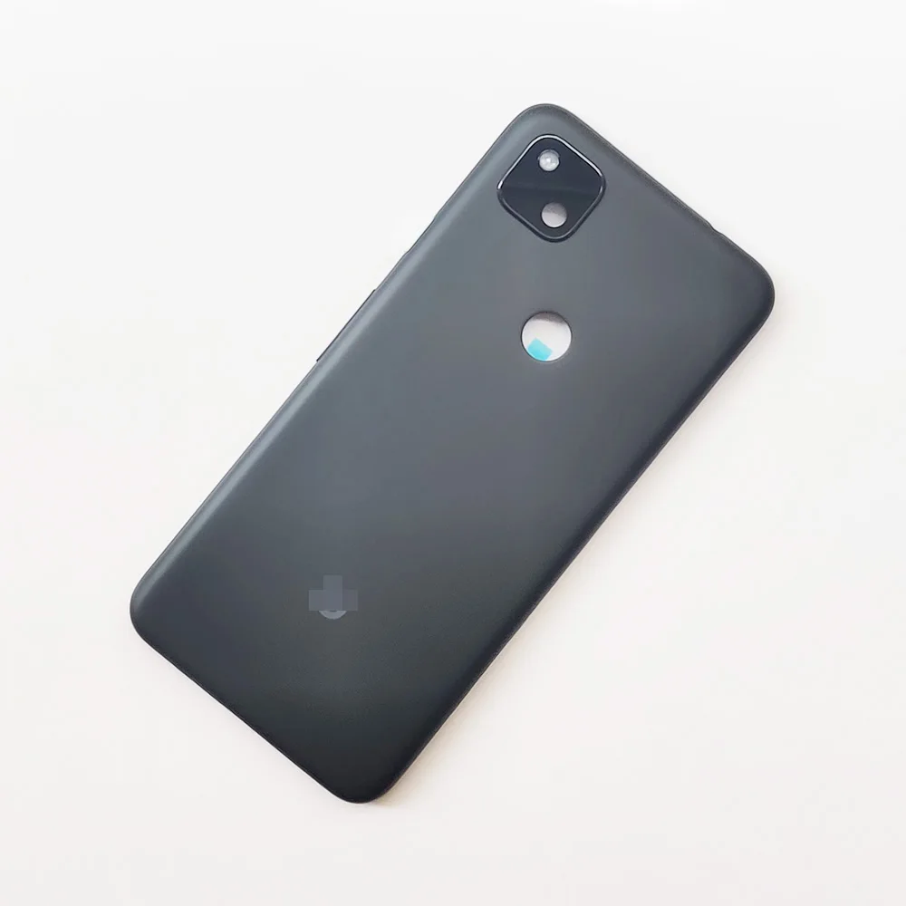 5.81 "untuk Google Pixel 4A Penutup Baterai Belakang Casing Pengganti Bagian 6.2" untuk Google Pixel 4A 5G Penutup Baterai dengan Lensa