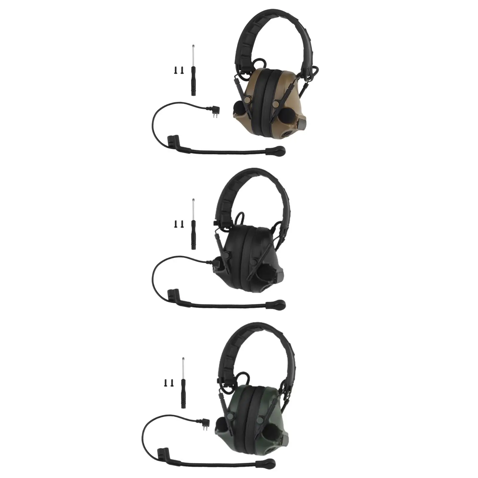 

Hearing Protection Compact Folding Soft Soundproof Earmuffs Protective Earmuffs for Airplane Mowing Photo Props Studying Outdoor