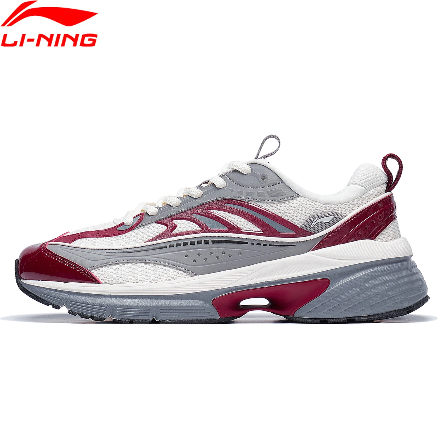 Li-Ning Men STARLIT LITE Lifestyle Shoes Cushion Retro Style Wearable Fitness Leisure Sport Shoes Walking Sneakers AGCT235