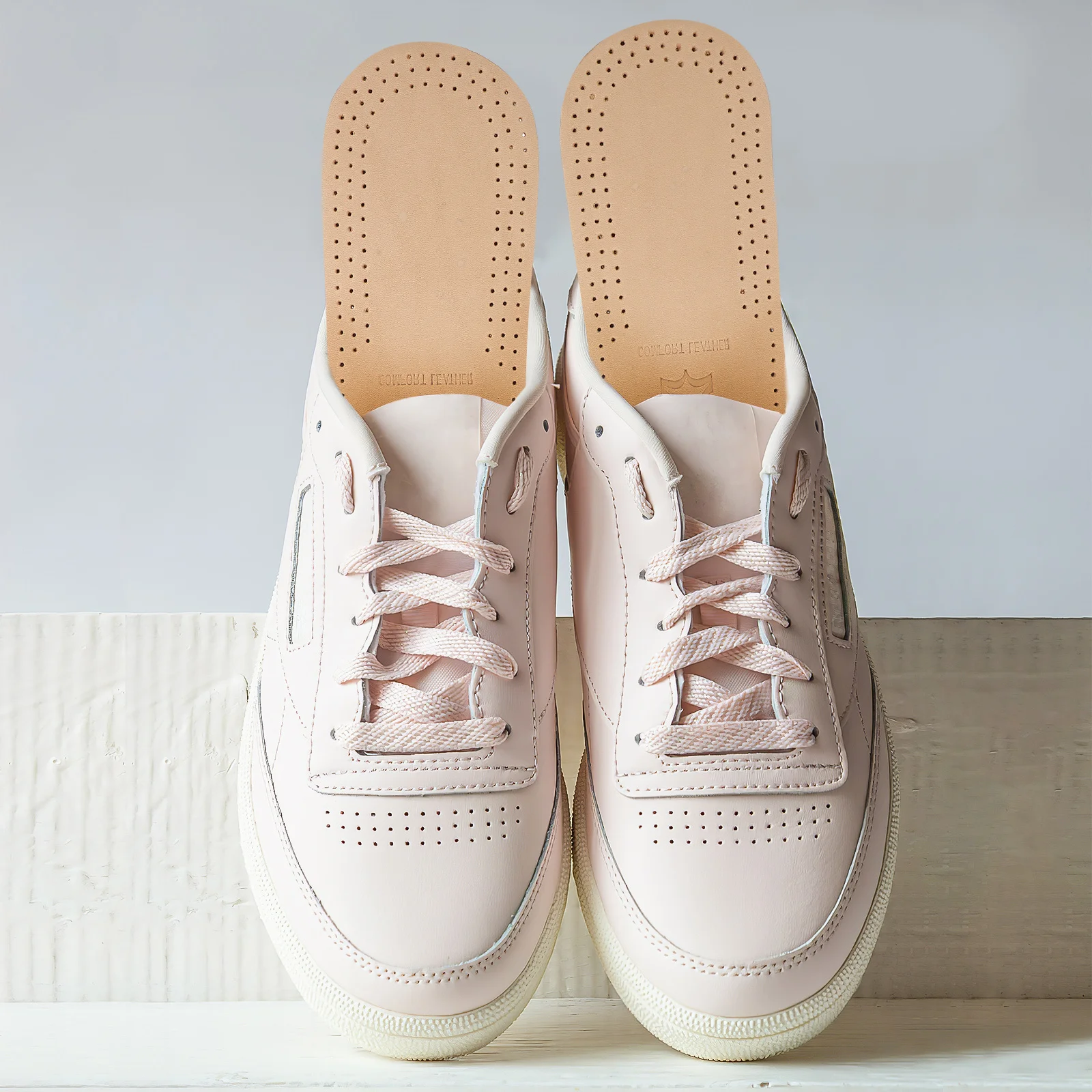 

Breathable Insoles Absorb Sweat Absorption Replacement Inner Soles Shoes Insole Pads - Size 45-46 (Brown)