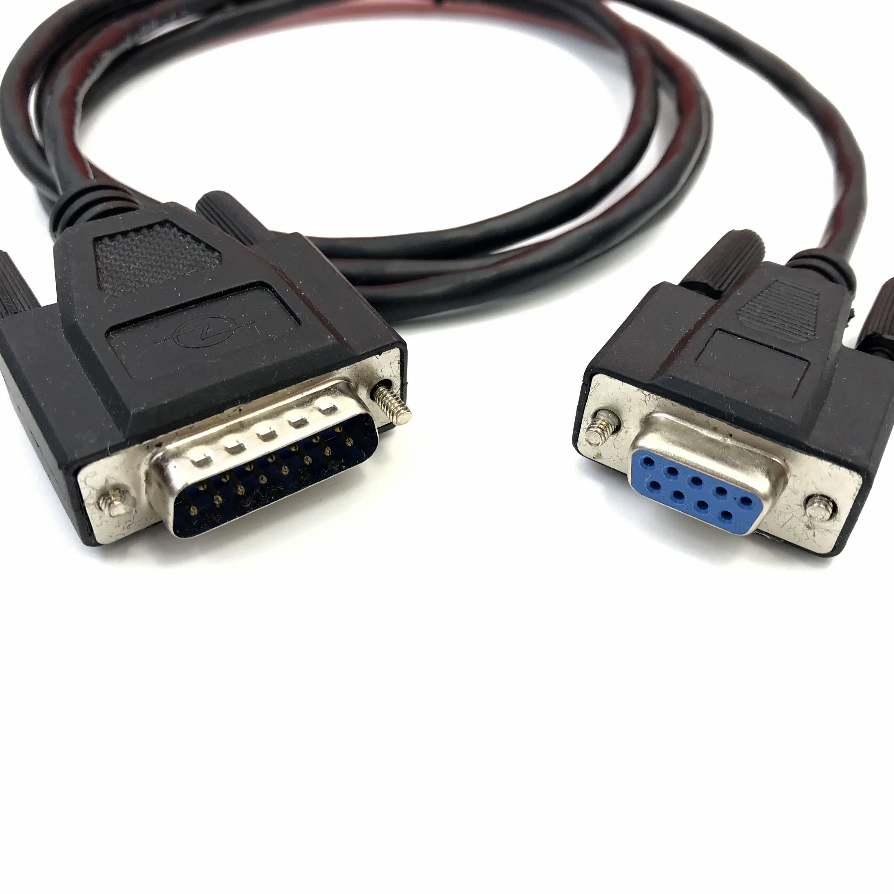 Customized DB9 female to DB15 male DB15 to DB9 9-pin to 15-pin electronic weighing wire serial port wire