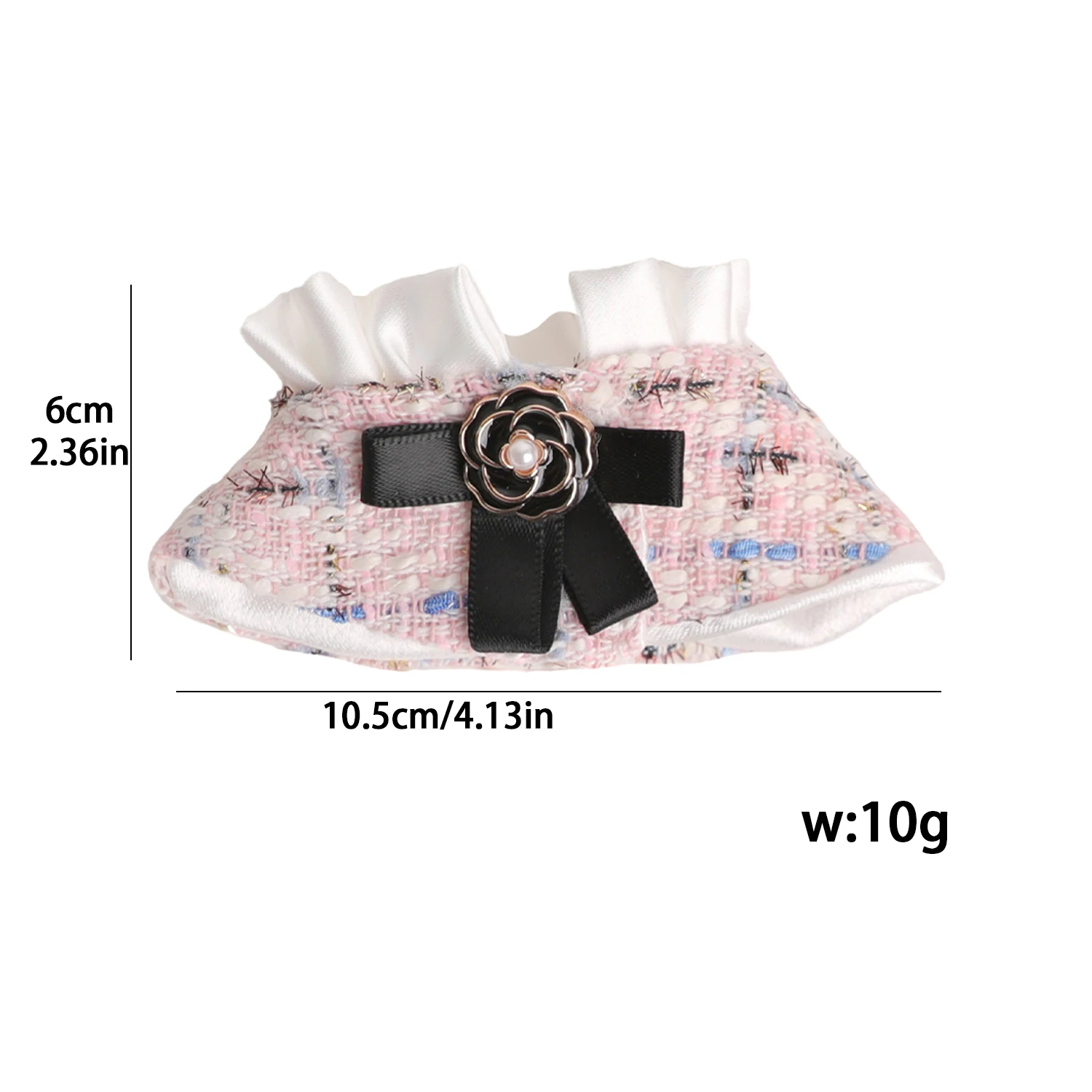 Doll Accessories For 17cm Labuabu Doll Fashion Jewelrys Crown Flower Bowknot Shawl For V1V2V3 Labuabu Girl Dolls Cotton Toy Gift