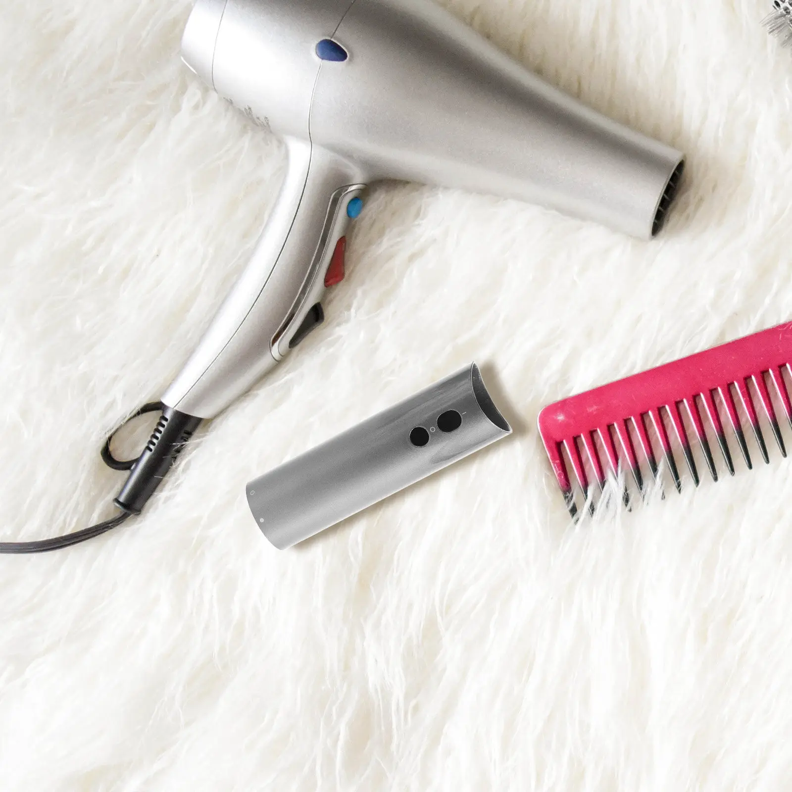 

Plastic Hair Dryer Hand Grip Cover Replacement Sleeve for DIY Repair Maintenance Compatible with Standard Hair Blower Models