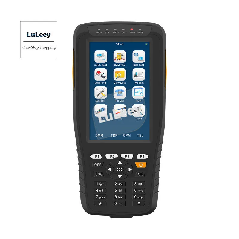 

8 In 1 VDSL2 Tester ADSL2/OPM/ VFL/TDR Cables Tracker Specially Designed 8a 8b 8c 8d 12a 12b 17a Tester Lithium Battery TM600